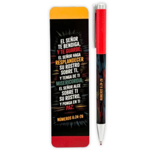 Pack de Separador con Bolígrafo: El Señor te bendiga - Números 6:24-26