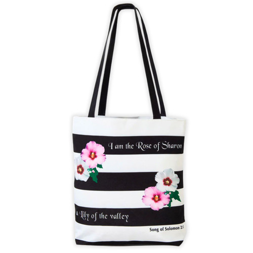Bolsa Tote Bag Grande: Rose of sharon