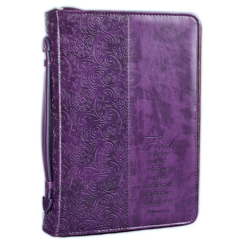 Bible Cover, Faith is being sure of what we hope for and certain of what we do not see - Hebrews 11:1