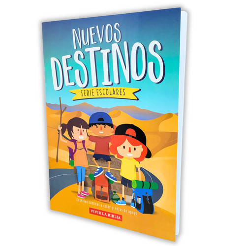 Serie Escolares: Nuevos destinos, contiene láminas a color y hojas de apoyo