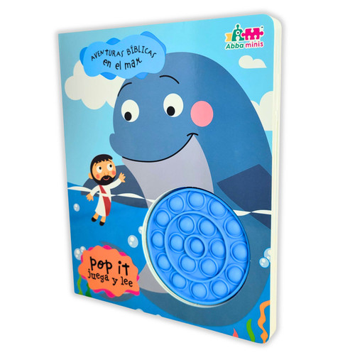 Aventuras Bíblicas en el Mar: Pop it juega y lee, tapa dura