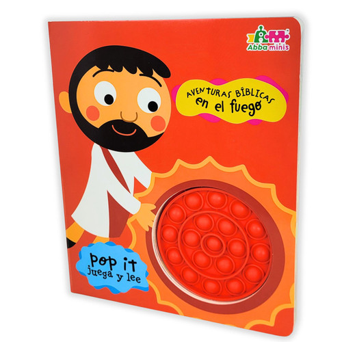 Aventuras Bíblicas en el Fuego: Pop it juega y lee, tapa dura