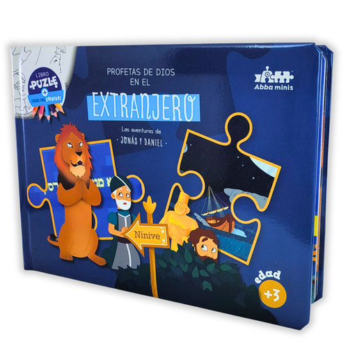 Libro Puzzle: Profeta de Dios en el extranjero, tapa dura boardbook
