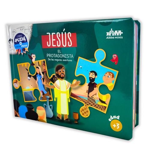 Libro Puzzle: Jesús el protagonista, tapa dura boardbook