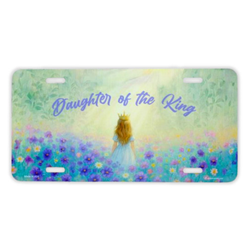 Placa Metálica para Automóvil: Daughter of the King