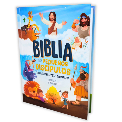 Biblia para Pequeños Discípulos Bilingüe - Lucas Leys, tapa dura