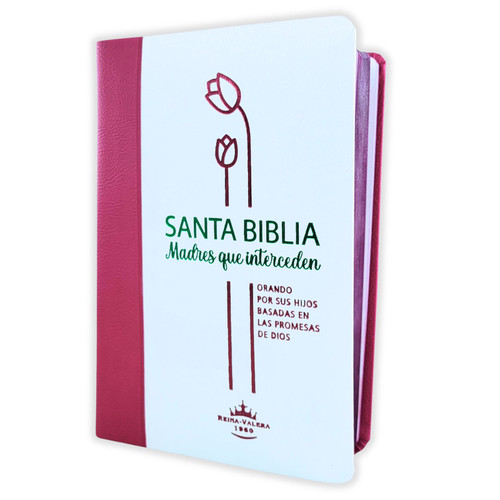 Biblia Letra Grande Manual 12 puntos RV1960, imit piel - Madres que interceden