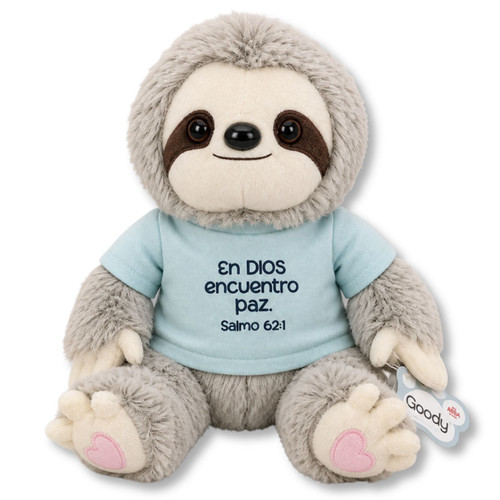Peluche de Perezoso: El perezoso dormilón - Salmos 62:1