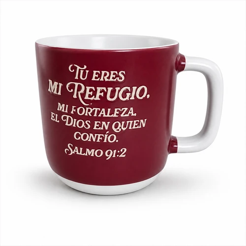 Taza Luz en el Camino: Tu eres mi refugio - Salmos 91:2