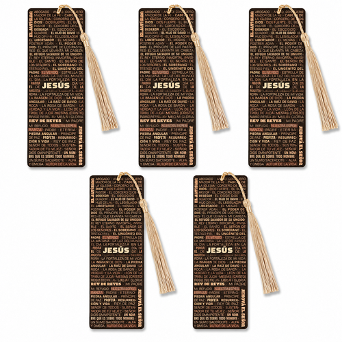 Pack de 5 Separadores de Página: Jesús