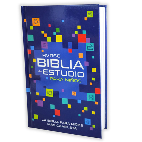 Biblia de Estudio para Niños RV1960, tapa dura