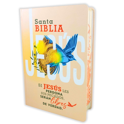Biblia Letra Grande TLA, tapa dura paloma - Jesús