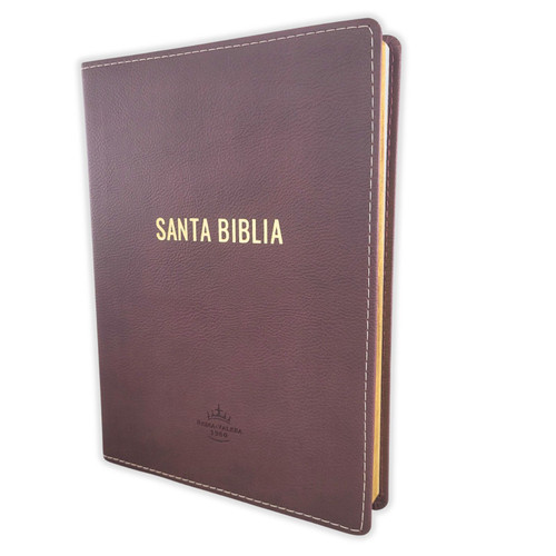Biblia Fuente de Bendiciones RV1960, imit piel marrón con índice impreso