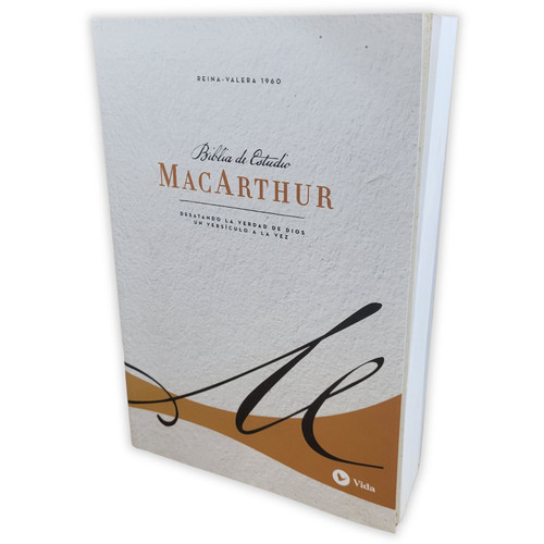 Biblia de Estudio MacArthur RV1960, tapa rústica