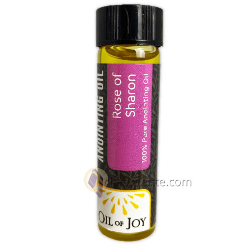 Aceite de Unción Oil of Joy: Rosa de Sarón de ¼ de onza