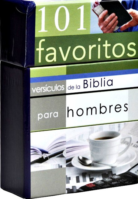 101 Favoritos, Versículos de la Biblia para hombres, 101 versículos favoritos para animar a los hombres en su caminar diario