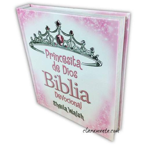 Biblia Devocional Princesita de Dios, Sheila Walsh, tapa dura