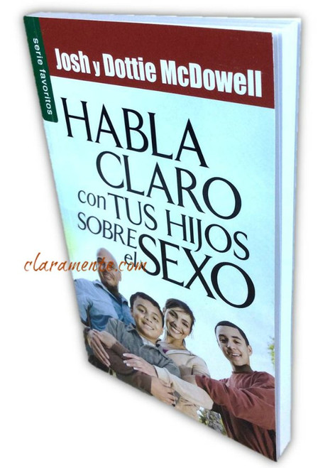 Habla Claro con tus Hijos sobre el Sexo, Josh McDowell, Serie Favoritos, tamaño bolsillo