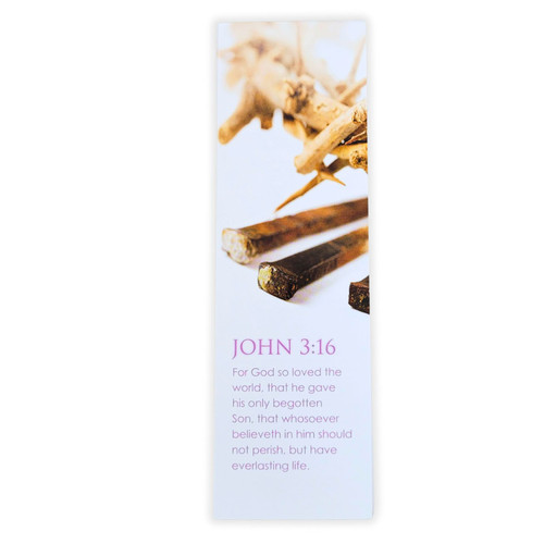 Bookmarks Pack of 25, For God so loved the world, John 3:16