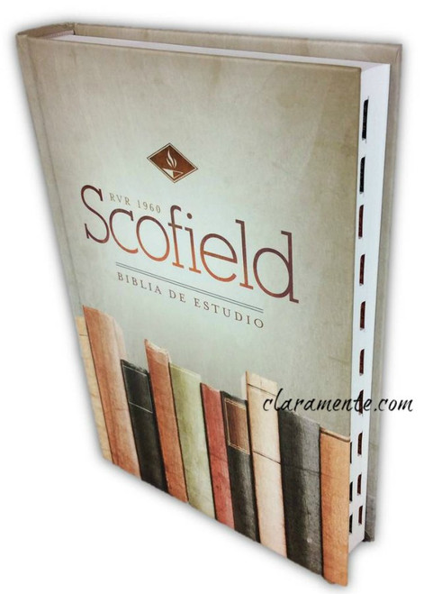 Biblia de Estudio Scofield RV1960, tapa dura con índice