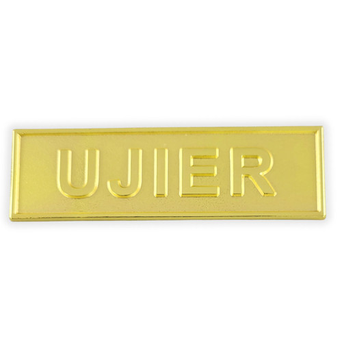 Distintivo Magnético de Metal para Ujier, Bronce