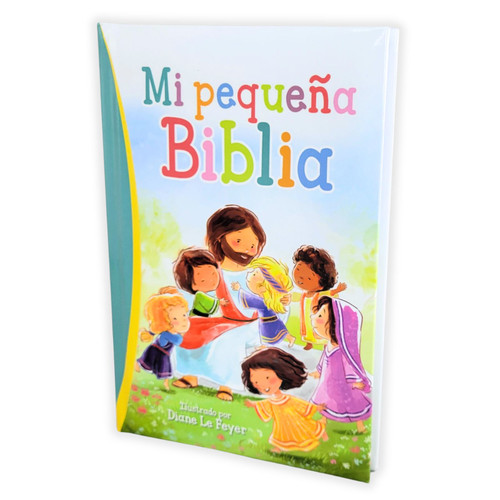 Mi Pequeña Biblia, Historias ilustradas de la Biblia, bolsillo, tapa dura acolchonada