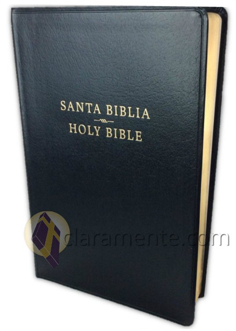 Biblia Holman Bilingüe RV1960-CSB, imit. piel, negro
