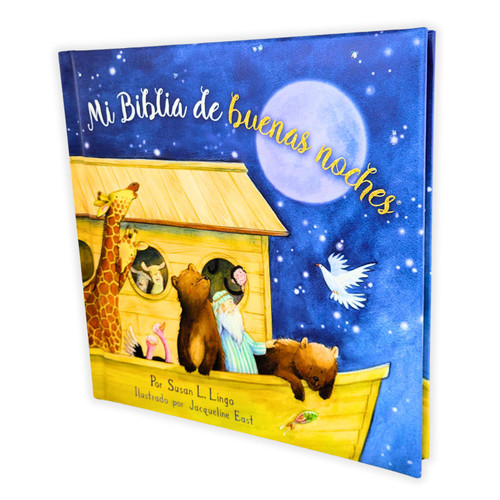 Mi Biblia de Buenas Noches: ¡Que Dios te bendiga y que duermas bien!, tapa dura acolchonada - Susan L. Lingo