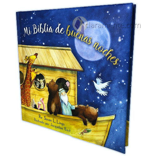 Mi Biblia de Buenas Noches: ¡Que Dios te bendiga y que duermas bien!, tapa dura acolchonada - Susan L. Lingo