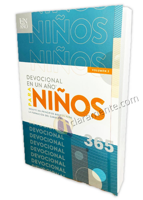 Devocional en un Año para Niños Vol. 2: Incluye 365 principios básicos para la formación del carácter