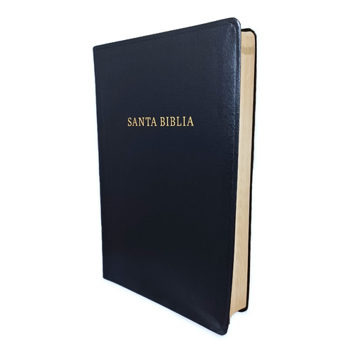 Biblia Bilingüe RV1960 y KJV, imit. piel, negro