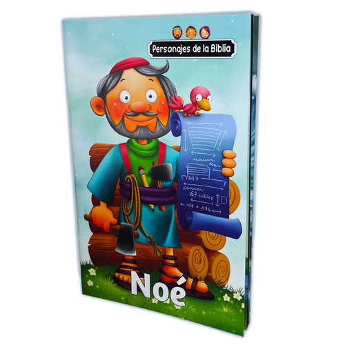 Personajes de la Biblia: Noé - tapa rústica