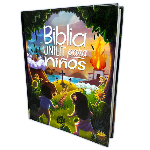 Biblia Unilit para Niños ilustrada - tapa dura a color