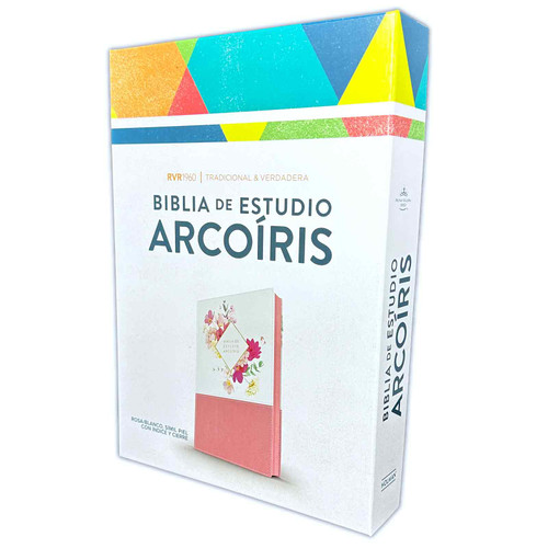 Biblia de Estudio Arco Iris con Cierre, 9781087783284