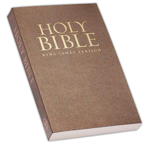 KJV Gift and Award Holy Bible thinline antique gold softcover