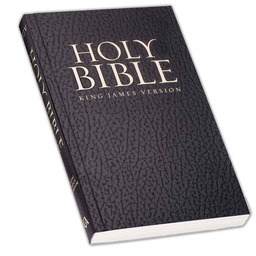 KJV Gift and Award Holy Bible thinline black softcover