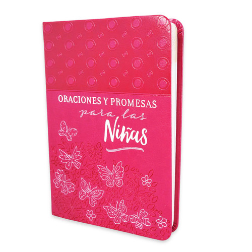 Oraciones y Promesas para las Niñas - imit. piel rosa