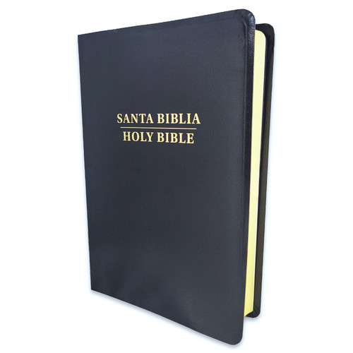 Biblia Bilingüe RV1960 - KJV, imit. piel negro