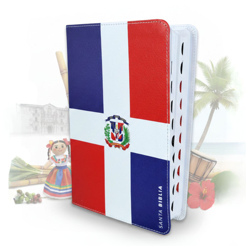 Biblia Letra Grande 12 puntos RV1960, imit. piel con índice - República Dominicana