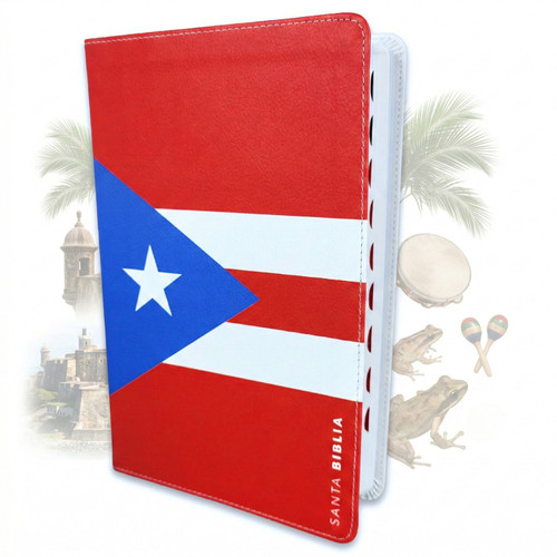Biblia Letra Grande 12 puntos RV1960, imit. piel con índice - Puerto Rico