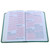 Biblia con Letra Gigante RV1960, imit piel verde con pájaros y canto floral