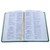 Biblia con Letra Gigante RV1960, imit piel verde con pájaros y canto floral