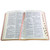 KJV Giant Print Full Size Bible, pink faux leather with thumb index