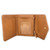 Faux Leather Wallet for Women: Thankful. Grateful. Blessed., brown