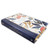 The Spiritual Growth Bible NLT: navy leaf faux leather with thumb index