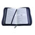 KJV Pocket-Size Bible with Zipper, gray faux leather