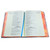 Biblia de Apuntes con Margen Amplio RV1960, tapa dura azul celeste floral con canto rojo floral