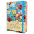 Biblia de Apuntes con Margen Amplio RV1960, tapa dura azul celeste floral con canto rojo floral