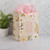 Large Portrait Gift Bag with Tissue Sheets: Strength and dignity - Proverbs 31:25, pink floral
