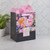 Large Portrait Gift Bag with Tissue Sheets: Sweet Friendship, watercolor garden
